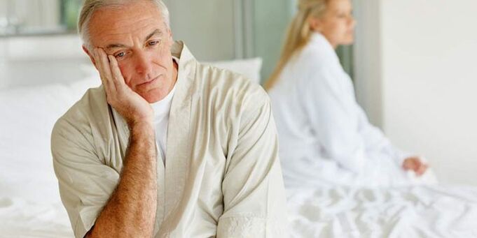 Violation du pouvoir chez un homme mature