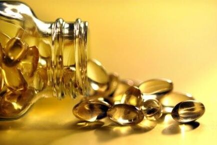 Bouteille avec des vitamines pour augmenter la puissance
