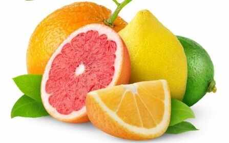 Vitamines d'agrumes pour le pouvoir masculin