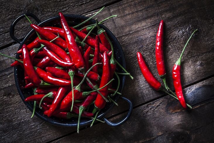 chili pour augmenter la puissance